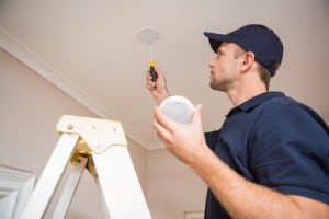 smoke alarm installation and maintenance by pacific pines electrician