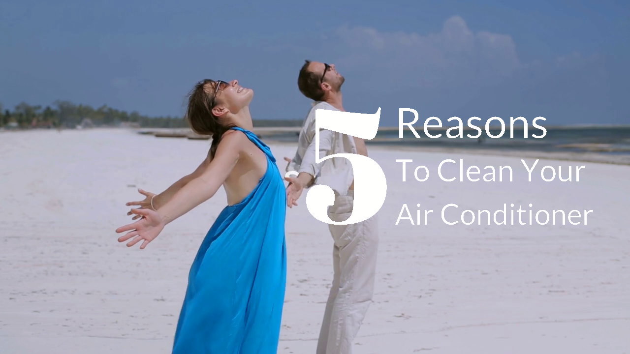 five reasons to clean your air conditioning unit