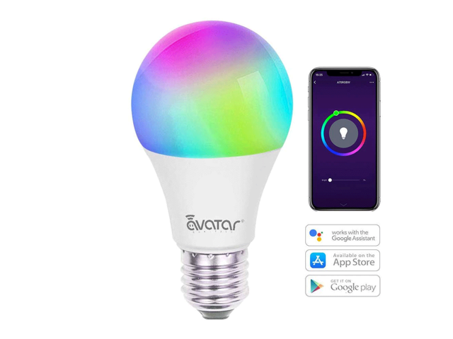 LED coloured smart lights
