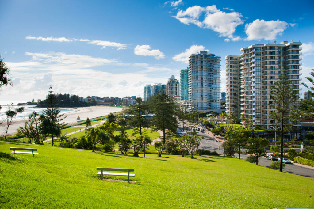 Queen Elizabeth Park, Coolangatta Beach, Gold Coast, Australia